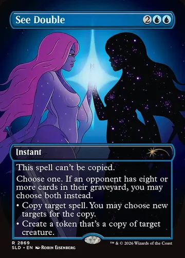 See Double 2869, carta de Magic: The Gathering de Secret Lair Drop