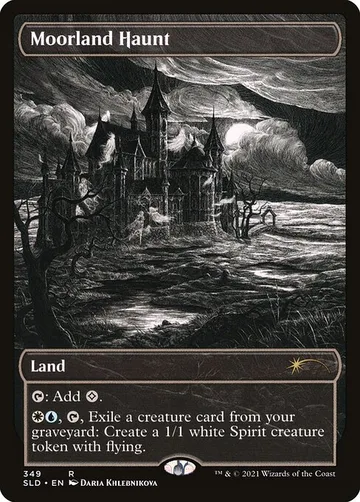 Moorland Haunt 349, carta de Magic: The Gathering de Secret Lair Drop