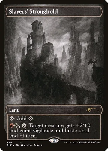 Slayers' Stronghold 356, carta de Magic: The Gathering de Secret Lair Drop