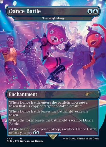 Dance of Many 442, carta de Magic: The Gathering de Secret Lair Drop