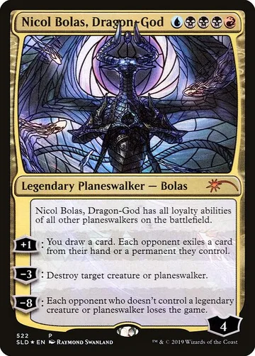 Nicol Bolas, Dragon-God 522, carta de Magic: The Gathering de Secret Lair Drop