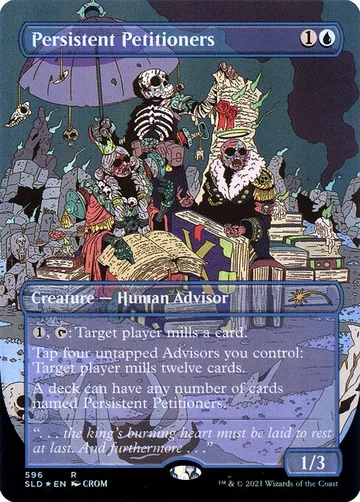 Persistent Petitioners 596, carta de Magic: The Gathering de Secret Lair Drop