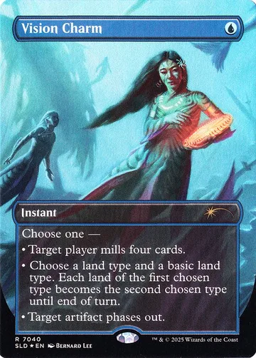 Vision Charm 7040, carta de Magic: The Gathering de Secret Lair Drop