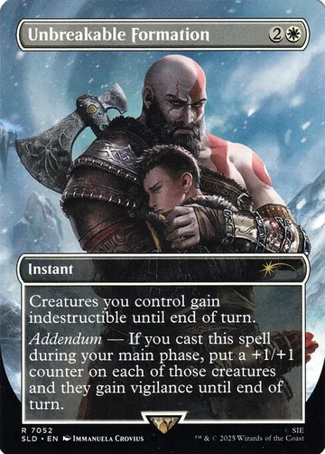 Unbreakable Formation 7052, carta de Magic: The Gathering de Secret Lair Drop