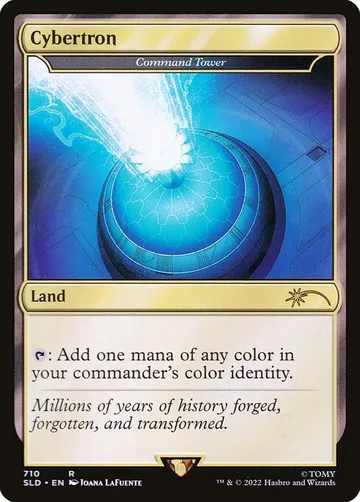 Command Tower 710, carta de Magic: The Gathering de Secret Lair Drop