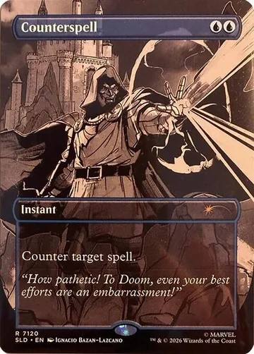 Counterspell 7120, carta de Magic: The Gathering de Secret Lair Drop