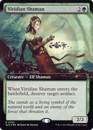 Viridian Shaman 782, carta de Magic: The Gathering de Secret Lair Drop