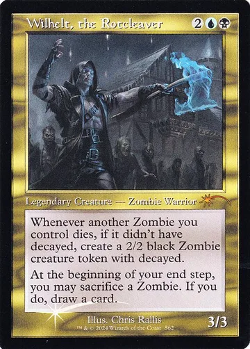 Wilhelt, the Rotcleaver 862, carta de Magic: The Gathering de Secret Lair Drop