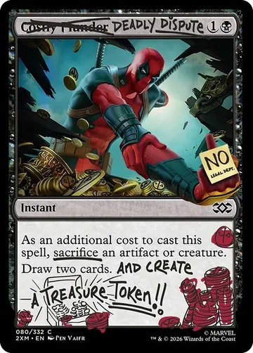 Deadly Dispute IFIYW-1, carta de Magic: The Gathering de Secret Lair Drop