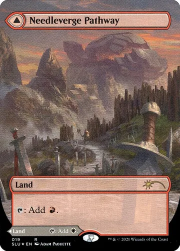 Needleverge Pathway // Pillarverge Pathway 19, carta de Magic: The Gathering de Secret Lair: Ultimate Edition