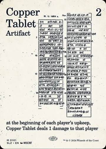 Copper Tablet