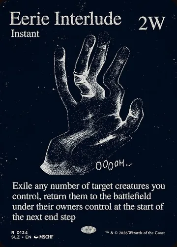 Eerie Interlude 124, carta de Magic: The Gathering de The Zeta Set