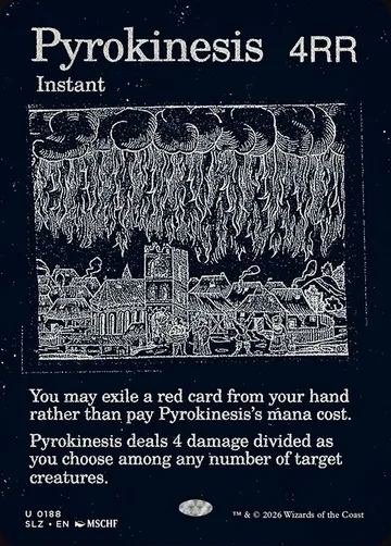 Pyrokinesis