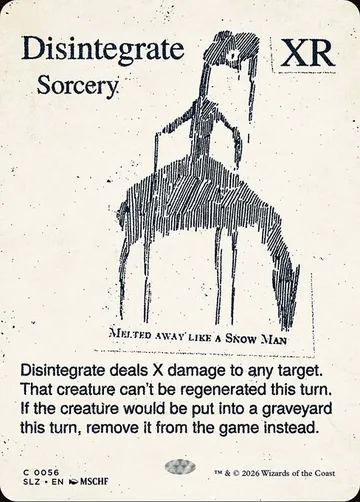 Disintegrate