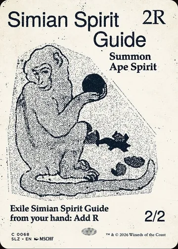 Simian Spirit Guide 68
