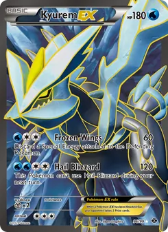 Kyurem-EX 96/99, carta de Pokémon de Próximos Destinos