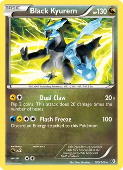 Kyurem Negro 100/149
