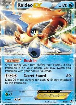 Keldeo-EX BW61