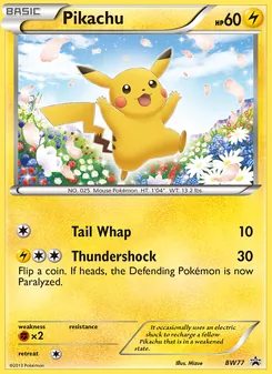 Pikachu BW77