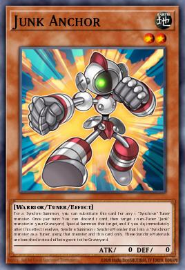 Ancla de Basura BLAR-065, carta de Yu-Gi-Oh! de Battles of Legend: Armageddon