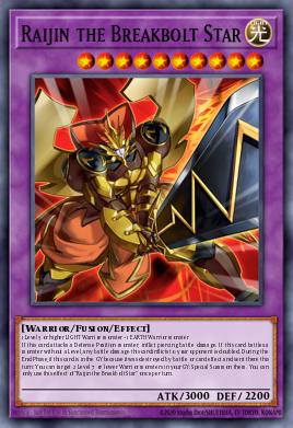 Raijin, la Estrella Pararrayo