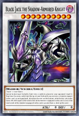 Black Jack the Shadow-Armored Knight BLGG-046