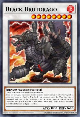 Brutdraco Negro BLGG-089