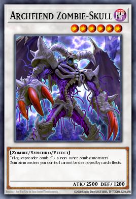 Calavera Zombi Archidemonio BLLR-058