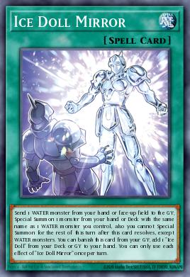 Espejo de la Muñeca de Hielo BLMM-033