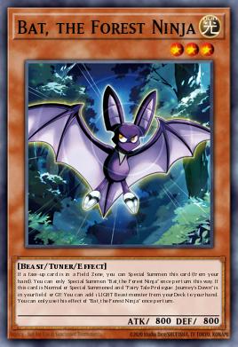 Murciélago, el Ninja del Bosque BLMM-034