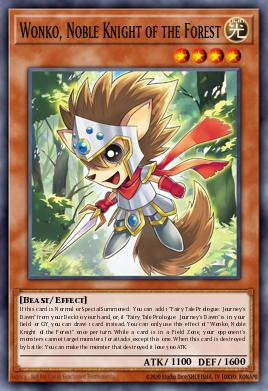 Wonko, Noble Caballero del Bosque BLMM-035
