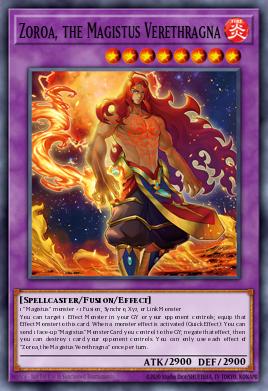 Zoroa, el Magistus Verethragna