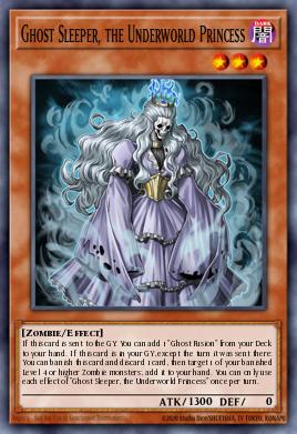 Durmiente Fantasma, la Princesa del Inframundo
