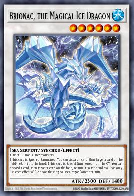 Brionac, el Dragón de Hielo Mágico BLTR-004