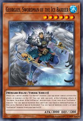 Georgius, Espadachín de la Barrera de Hielo BLTR-006