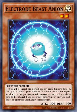 Bestia de Electrodos Anión BLTR-033