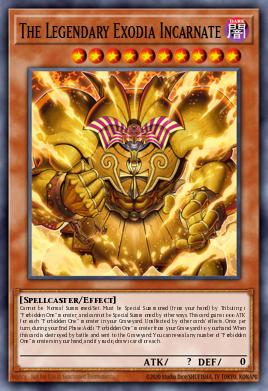 El Legendario Exodia Encarnado