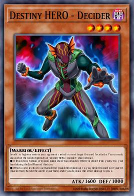 HÉROE del Destino - Decider DESO-003