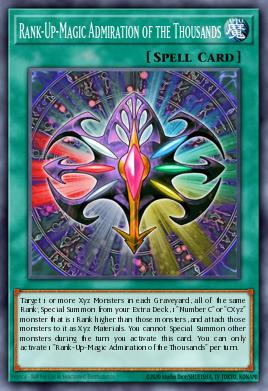 Magia de Subida de Rango Admiración de los Miles