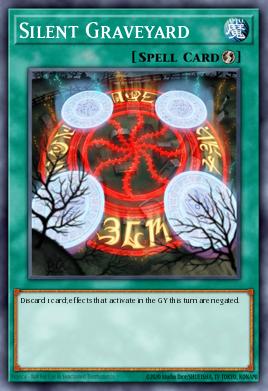Cementerio Silencioso DUDE-042, carta de Yu-Gi-Oh! de Duel Devastator