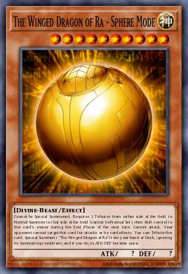 El Dragón Alado de Ra - Modo Esfera