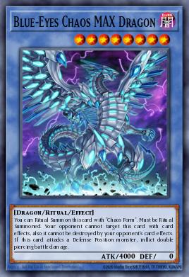 Dragón Caos Máximo de Ojos Azules DUPO-048, carta de Yu-Gi-Oh! de Duel Power