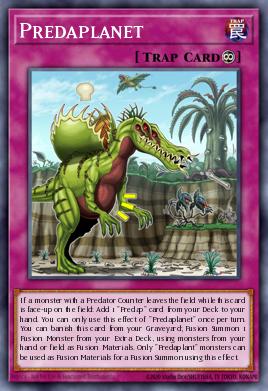 Predaplaneta FUEN-013, carta de Yu-Gi-Oh! de Fusion Enforcers