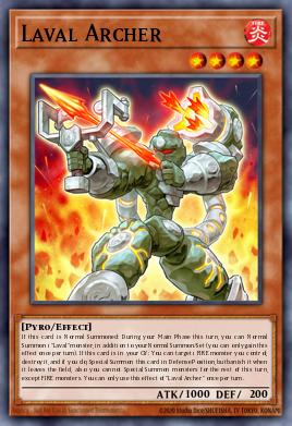Arquero Laval GFTP-002, carta de Yu-Gi-Oh! de Ghosts From the Past