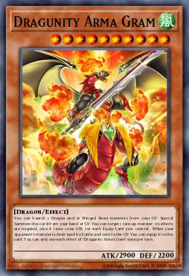 Dracounidad Arma Gram GFTP-036, carta de Yu-Gi-Oh! de Ghosts From the Past