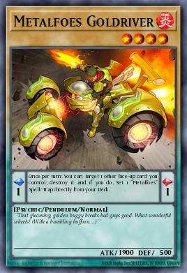 Metalmórfico Conductoro GFTP-102, carta de Yu-Gi-Oh! de Ghosts From the Past