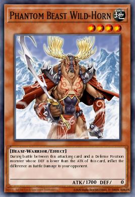 Bestia Fantasma Wild-Horn GLD2-012
