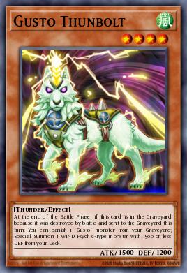 Gusto Thunbolt HA05-039