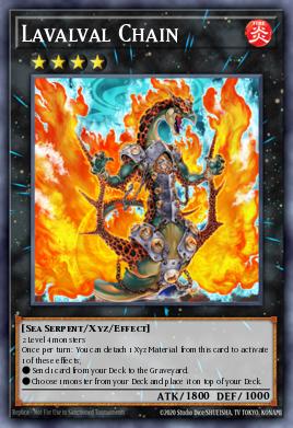 Cadena Lavalval HA07-019, carta de Yu-Gi-Oh! de Hidden Arsenal 7: Knight of Stars
