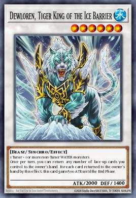 Dewloren, Rey Tigre de la Barrera de Hielo HAC1-052